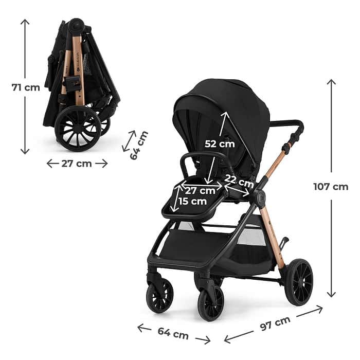 Kinderkraft VESTO 2 Schwarz