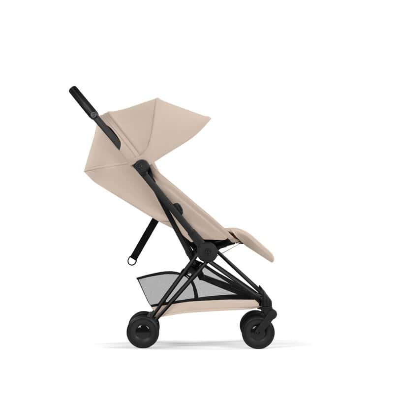 Cybex Coya Komfort Kombikinderwagen Matt Black Cozy Beige