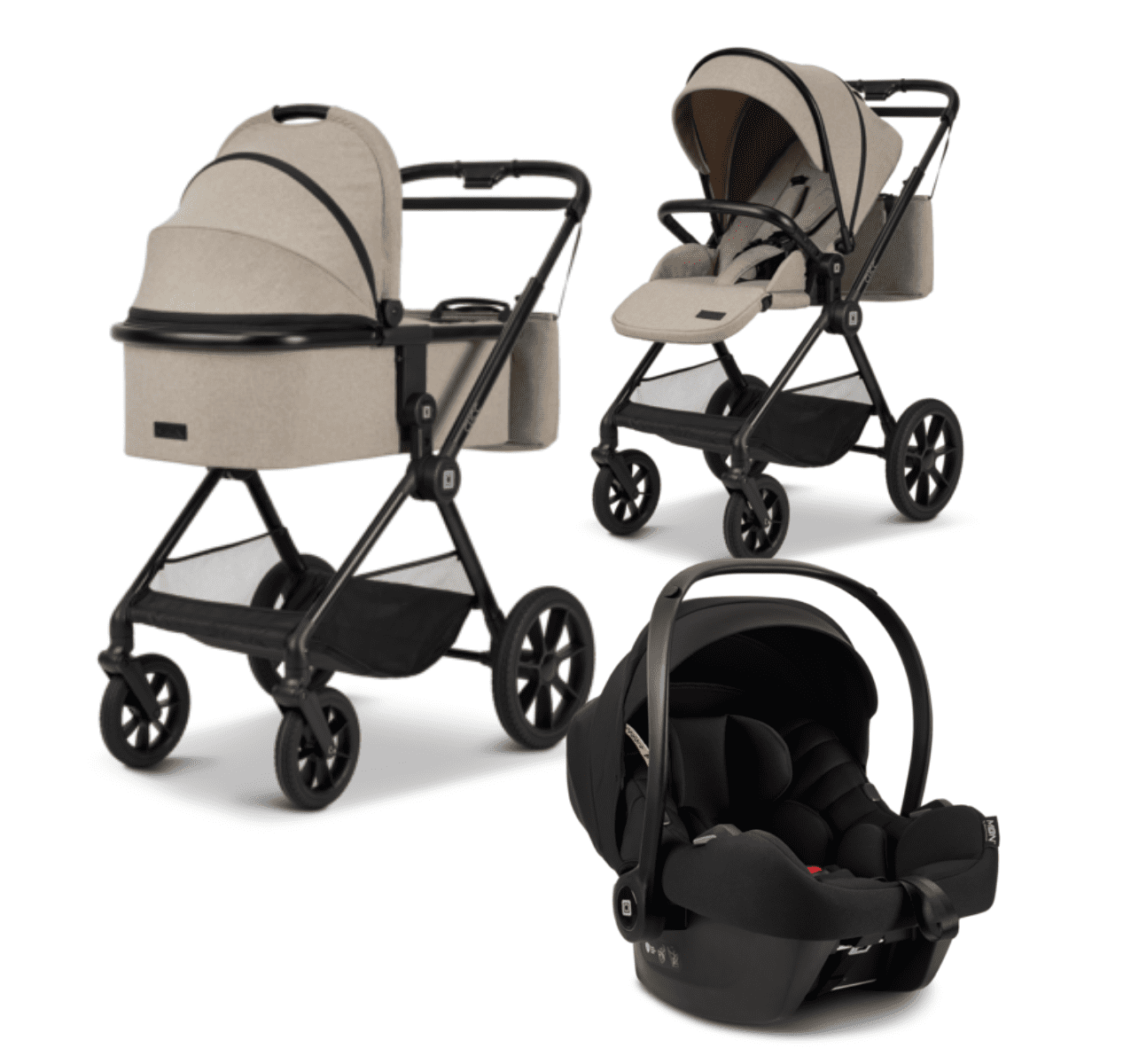 Moon CLICC Kombikinderwagen  inkl. COSMO Babyschale