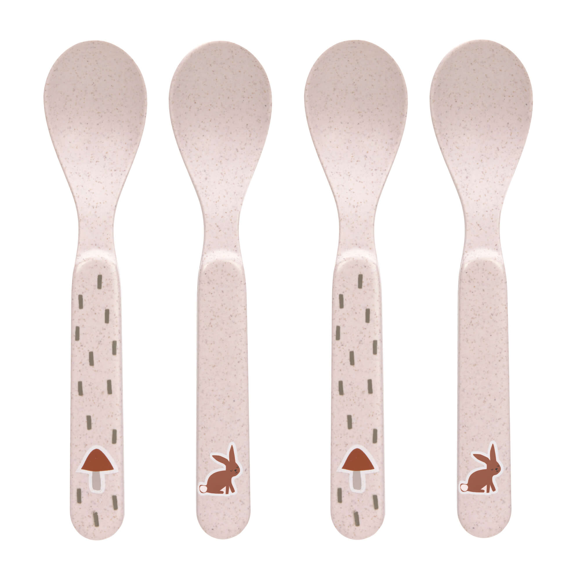Lässig Kinderlöffel Little Forest Rabbit - Set (4 Stk) Lässig Kinderlöffel Little Forest Rabbit - Set (4 Stk)