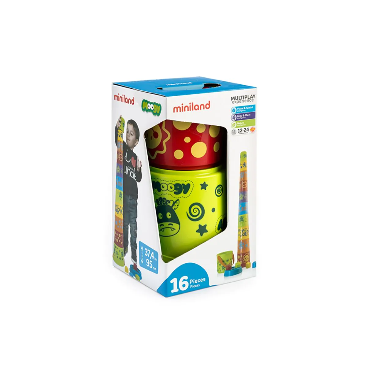 miniland Giantte Moogy - Stapelspielzeug