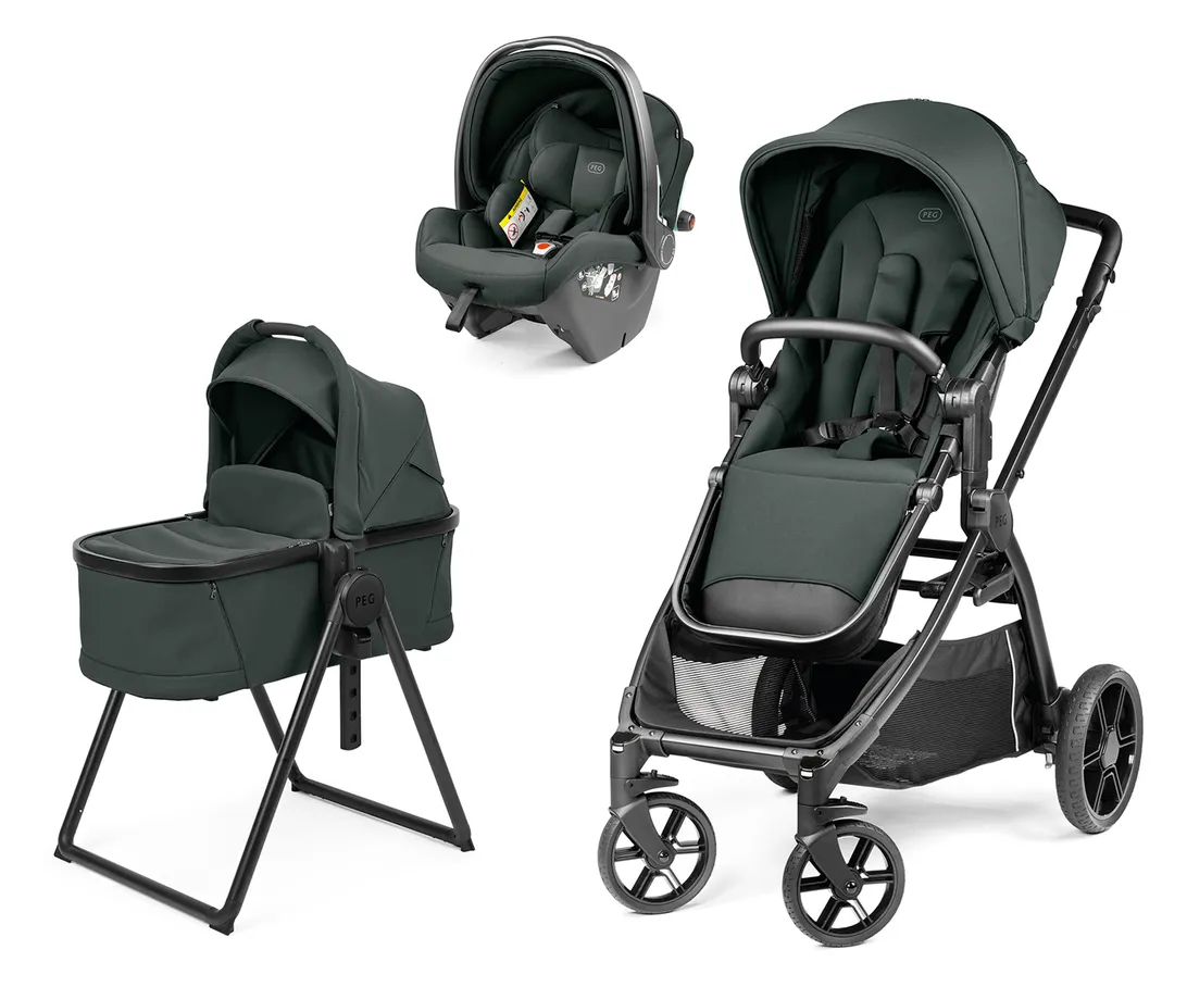 PEG 3in1 Kombikinderwagen Ypsi Metal inkl. Babyschale Primo Viaggio SLK Metal – Modularer Ypsi Kinderwagen Metal: Buggy, Geschwister- oder Zwillingswagen. Mit Babywanne & Babyschale kombinierbar – ideal für Deinen Familienalltag.