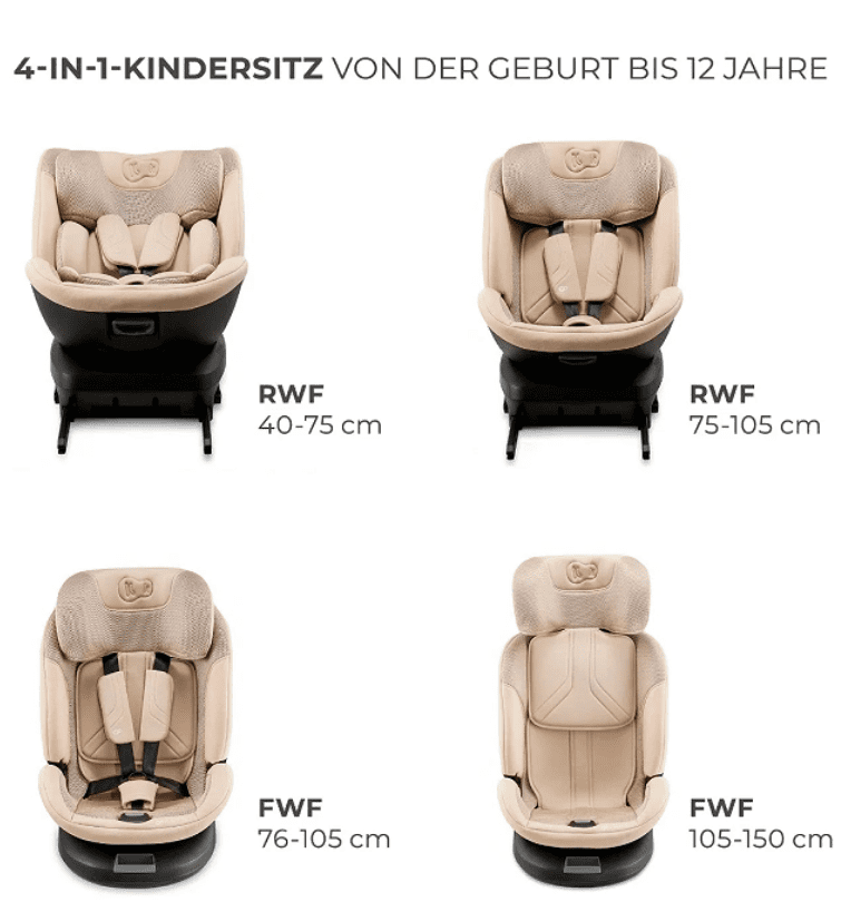 Kinderkraft Autositz XPEDITION 3 i-Size beige Kinderkraft Autositz XPEDITION 3 i-Size beige