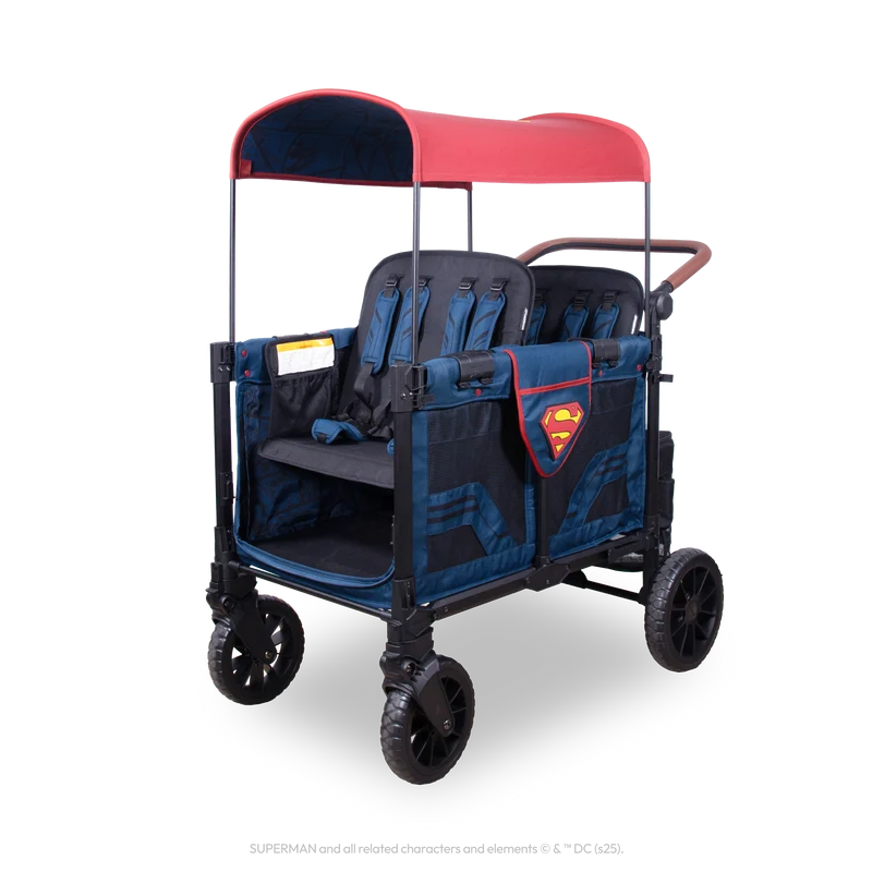 Wonderfold Superman 4-Sitzer-Kinderwagen