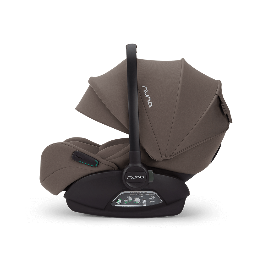 Nuna Arra flex i-size Babyschale Chestnut