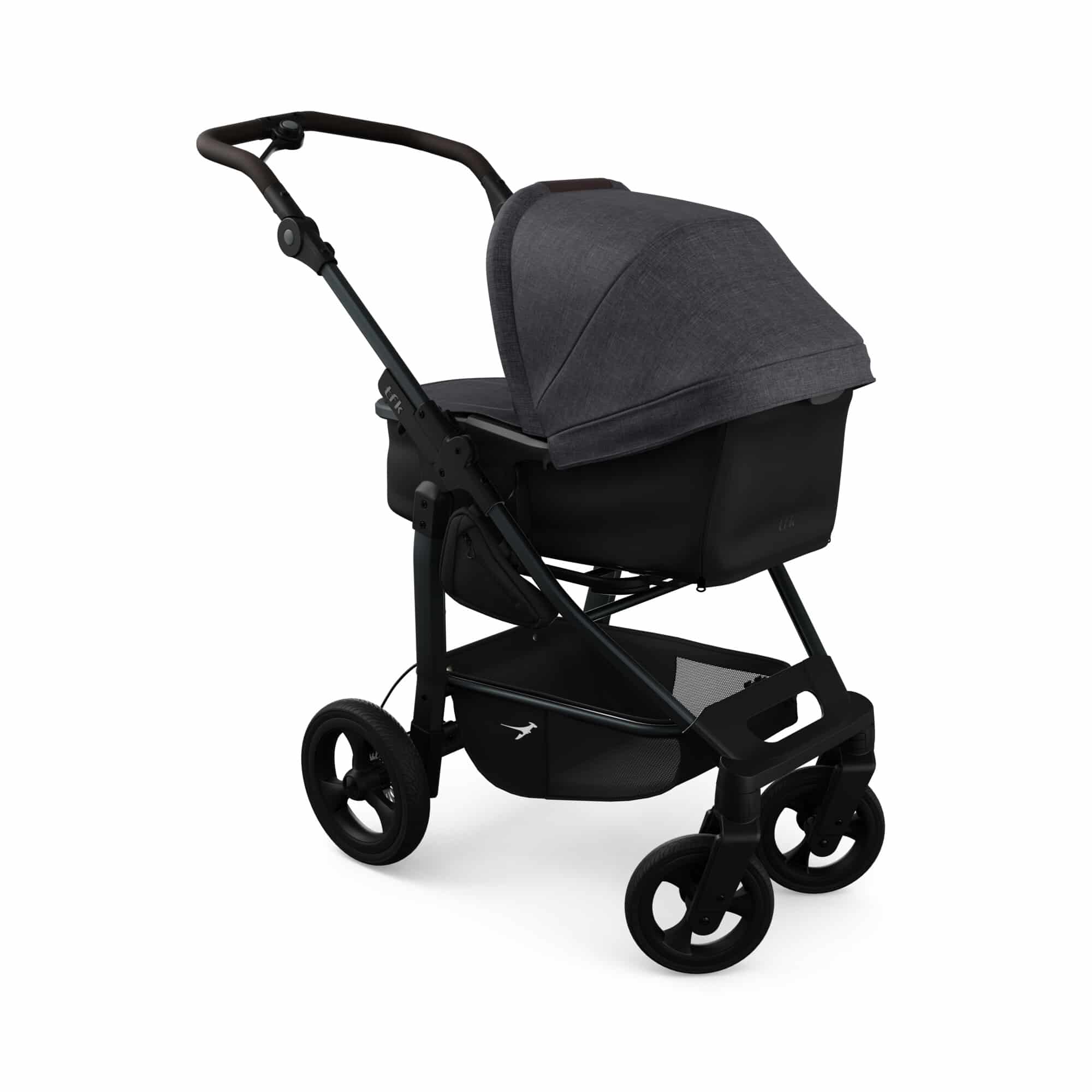 TFK Mono 4 Kombikinderwagen Luftkammer Radset - Premium schwarz TFK Mono 4 Kombikinderwagen Luftkammer Radset - Premium schwarz