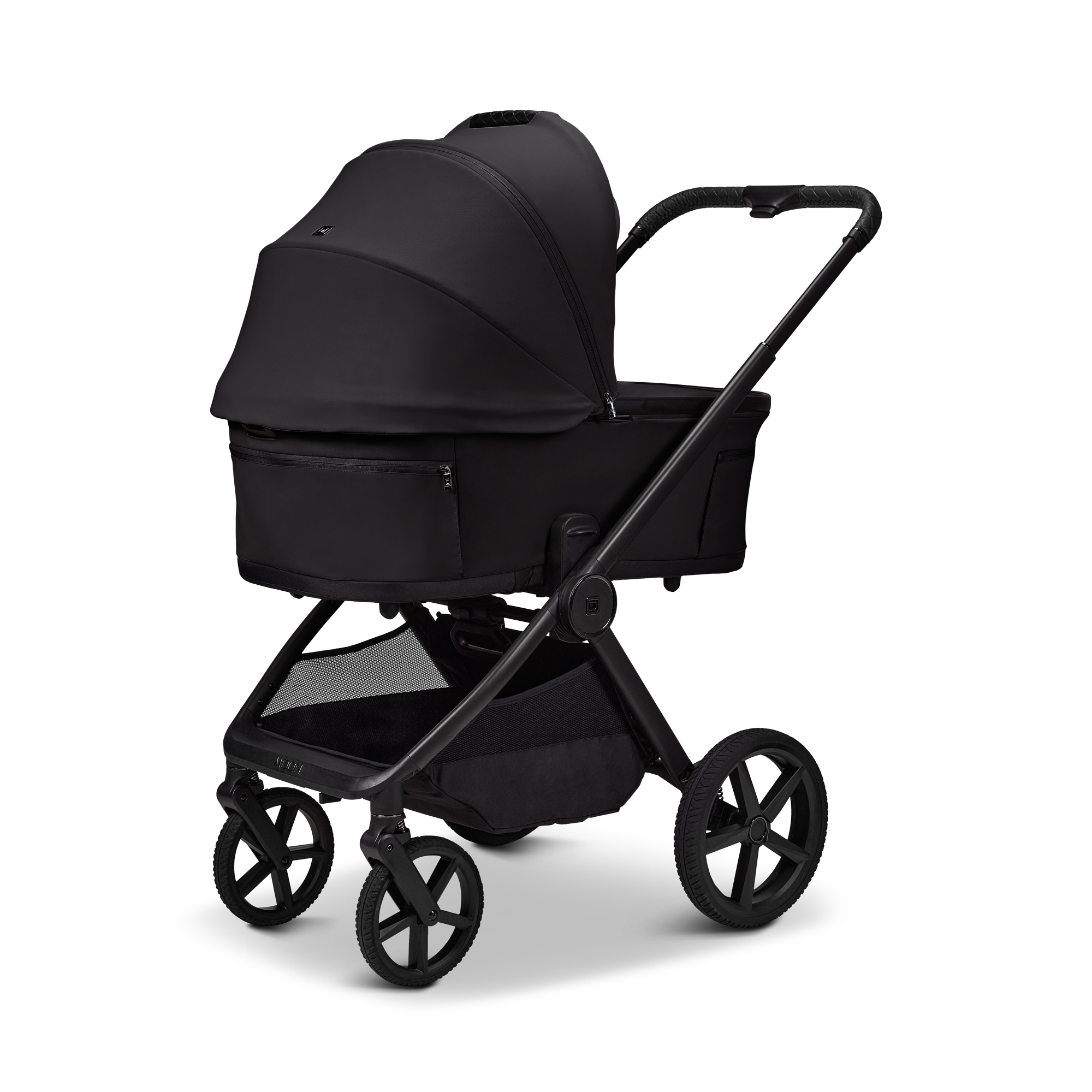 Moon GIO Fold Kombikinderwagen Onyx mit Lightweight-Rädern