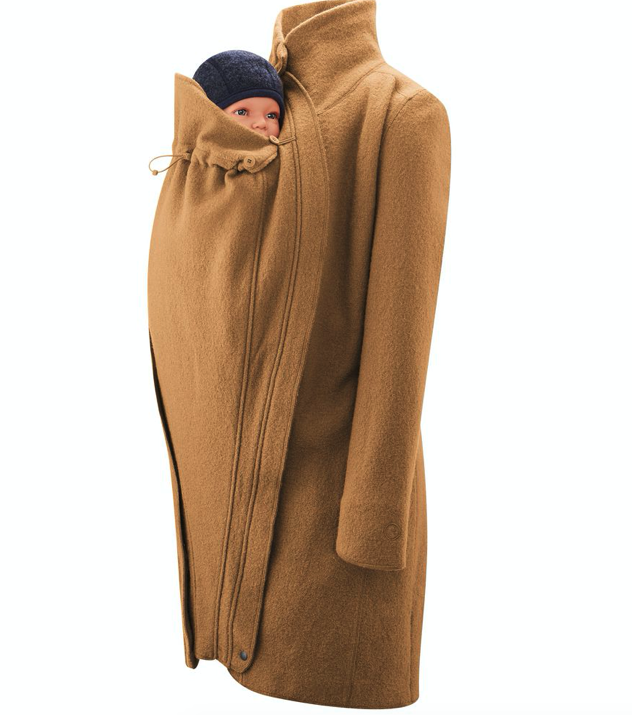 mamalila Eco-Woll-Tragemantel Oslo - camel uni L mamalila Eco-Woll-Tragemantel Oslo - camel uni L