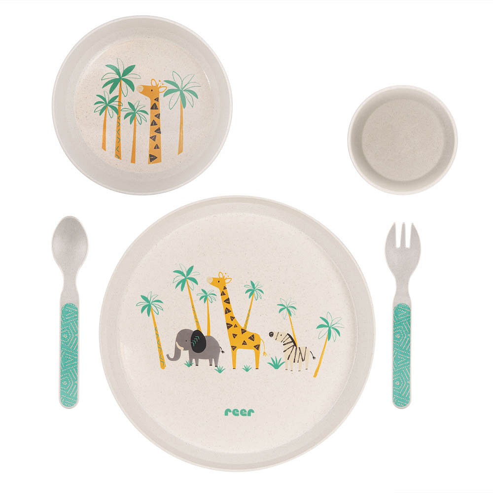 Reer Growing Geschirr-Set WildLife Reer Growing Geschirr-Set WildLife