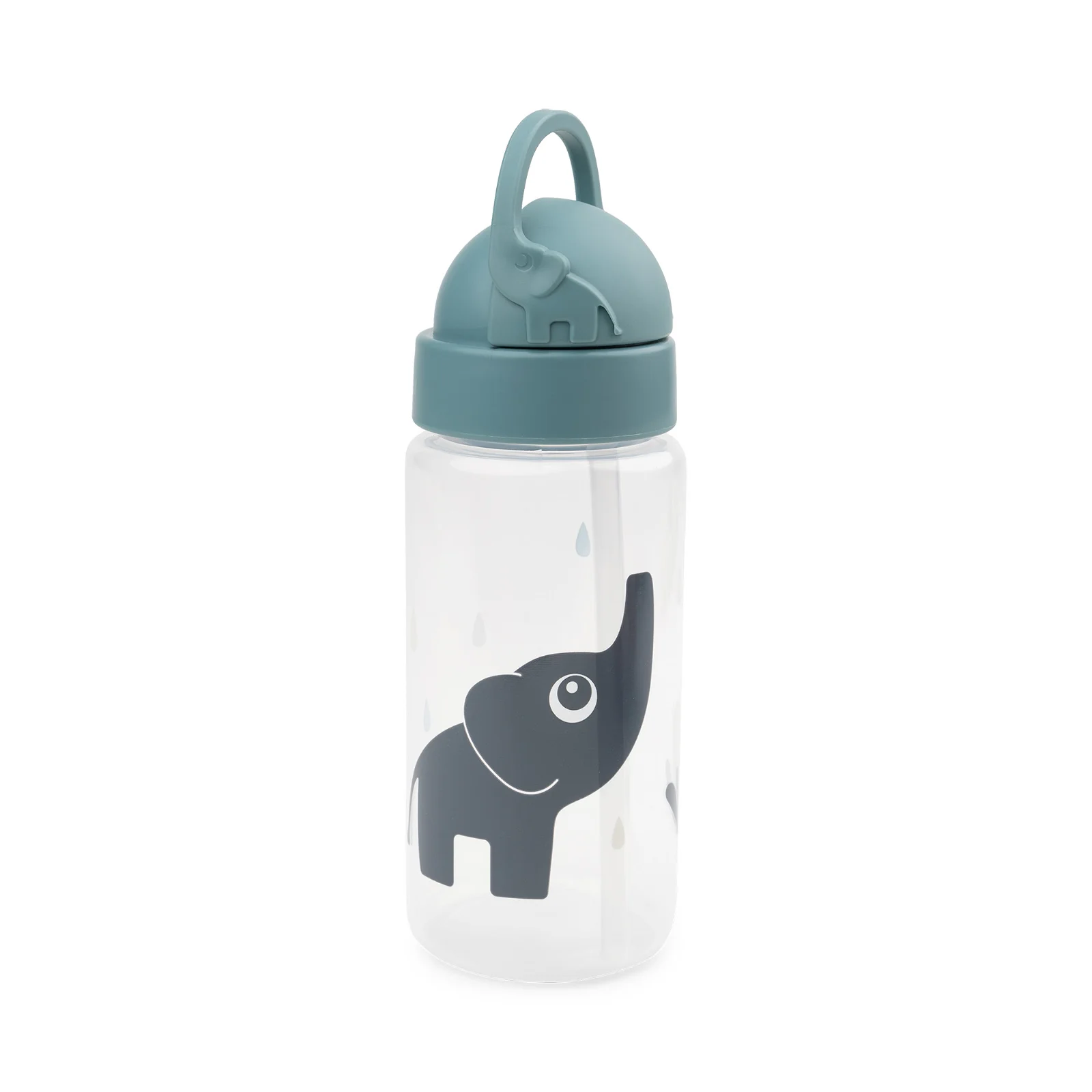 Done by Deer - Trinkflasche mit Strohhalm Elphee Blue Done by Deer - Trinkflasche mit Strohhalm Elphee Blue