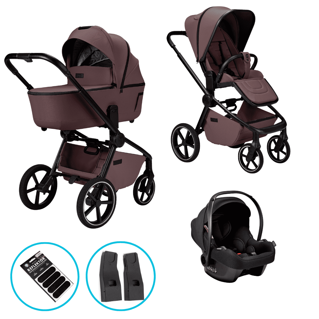 Moon RESEA 2.0 Kombikinderwagen tonka 3in1 Set inkl. Babyschale 