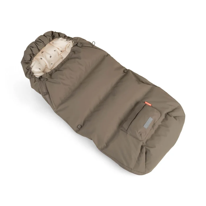 Done by Deer Winterfußsack Taupe