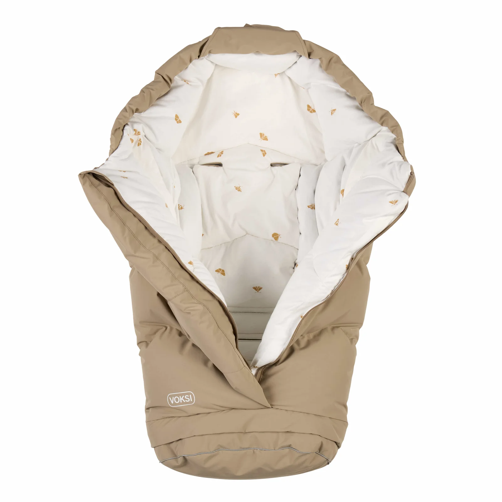 VOKSI City North Schlafsack Dark Sand