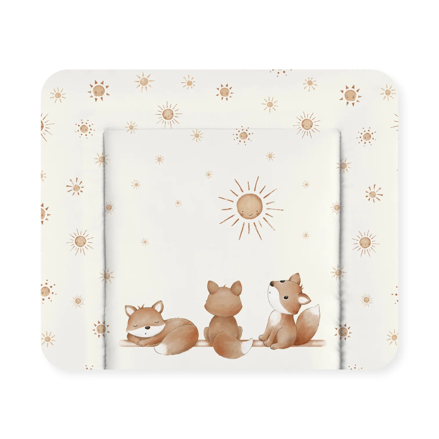 Zöllner Wickelauflage Softy 75/75cm Foxies