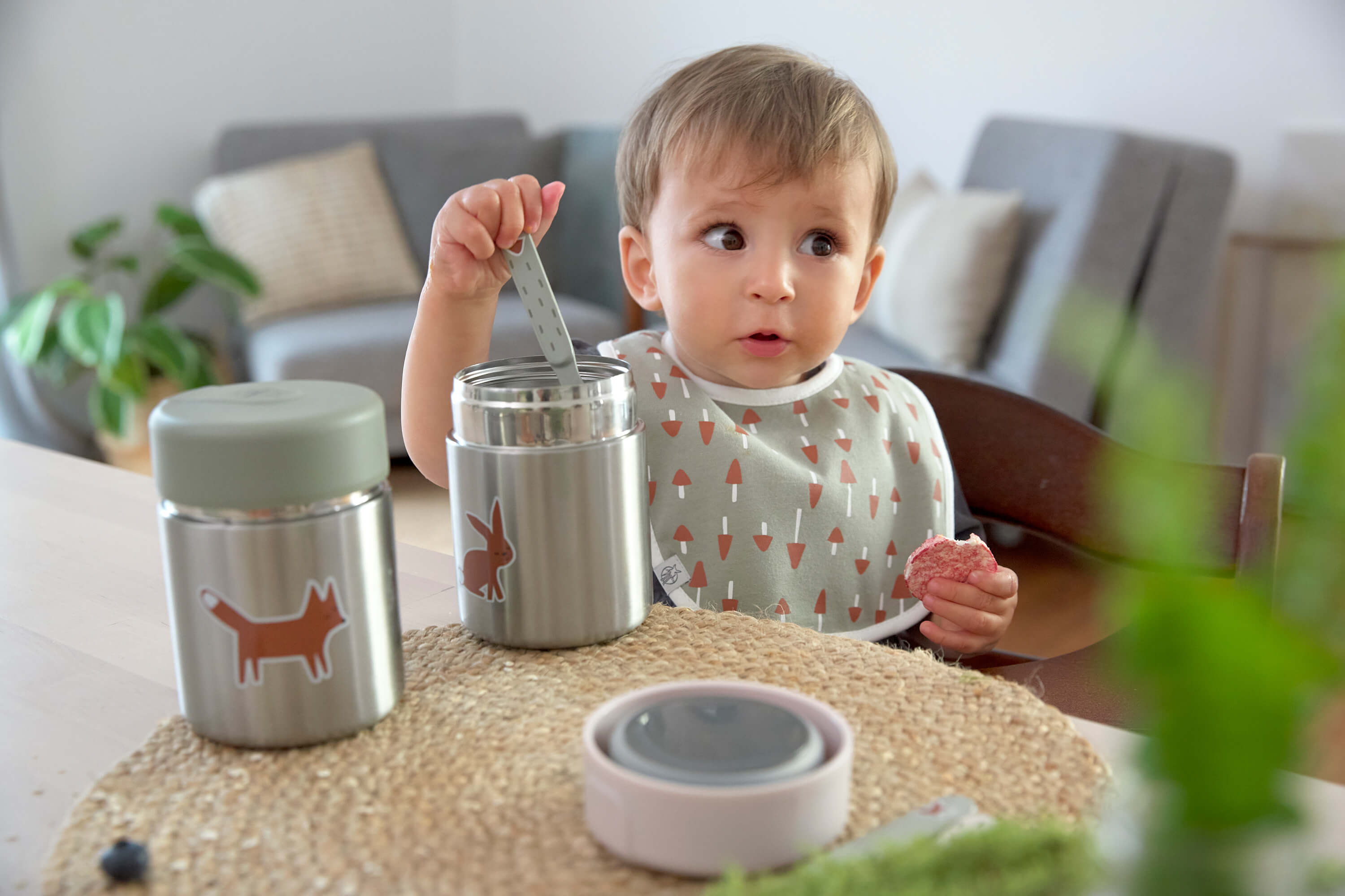 Lässig Thermobehälter Food Jar Little Forest Fox Lässig Thermobehälter Food Jar Little Forest Fox