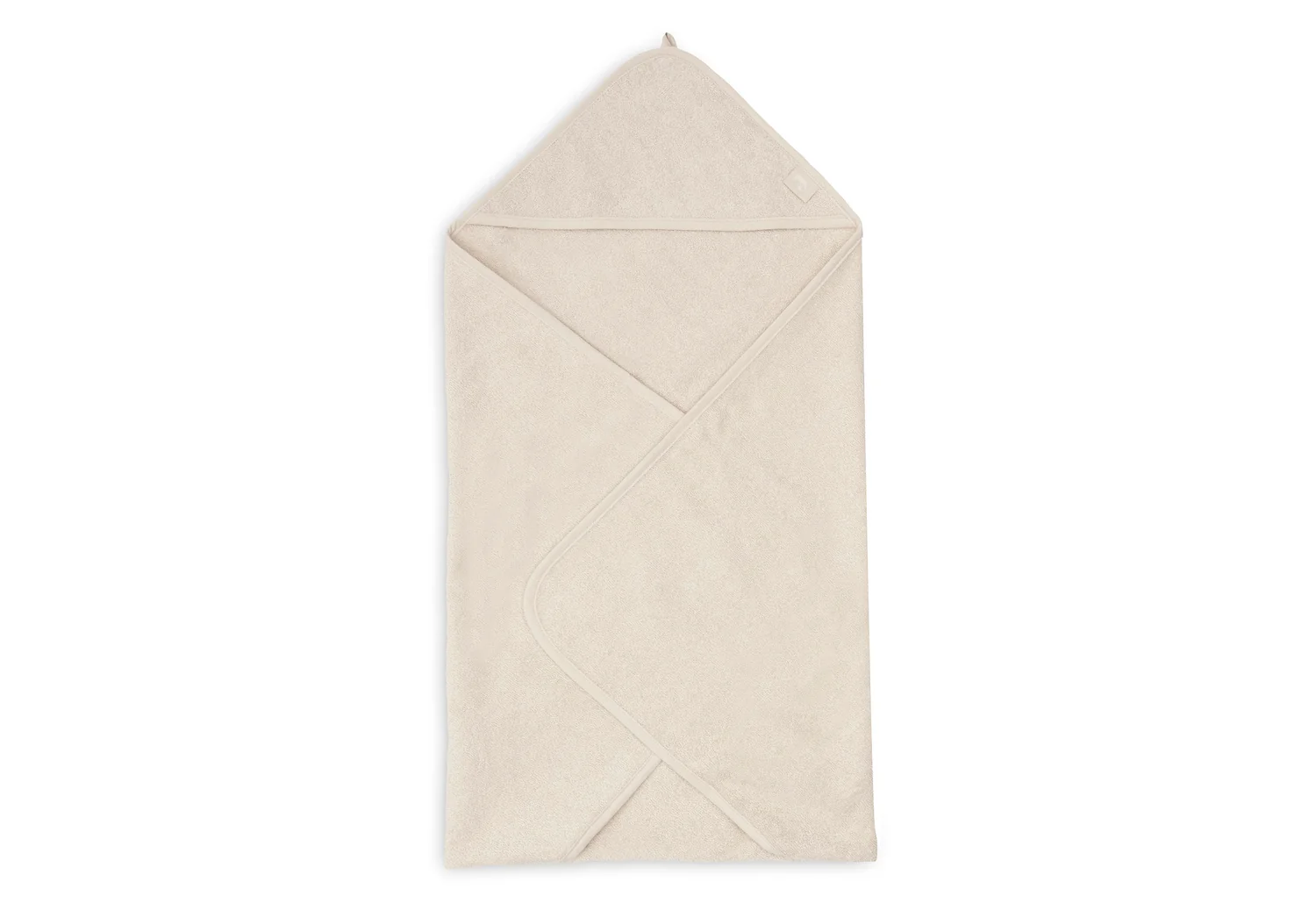 Jollein Kapuzenbadetuch 75x75 cm Sand