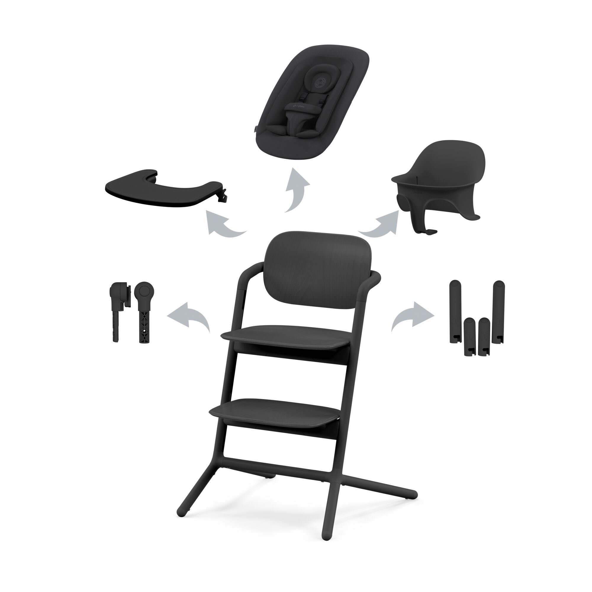 CYBEX LEMO 4in1 Set Stunning Black CYBEX LEMO 4in1 Set Stunning Black