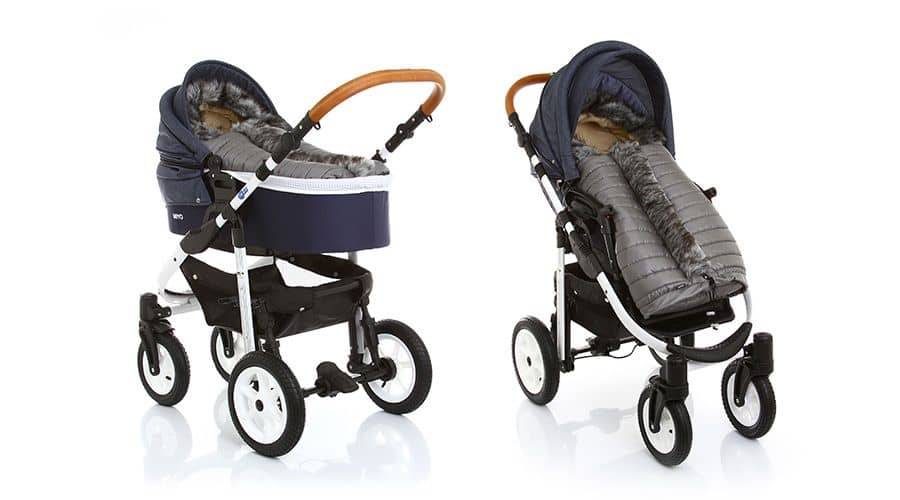 my junior Fußsack My Siberio Braun