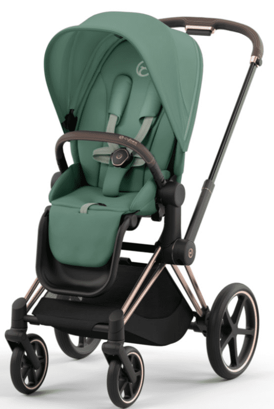 CYBEX PRIAM Kombikinderwagen rosegold leaf green CYBEX PRIAM Kombikinderwagen rosegold leaf green