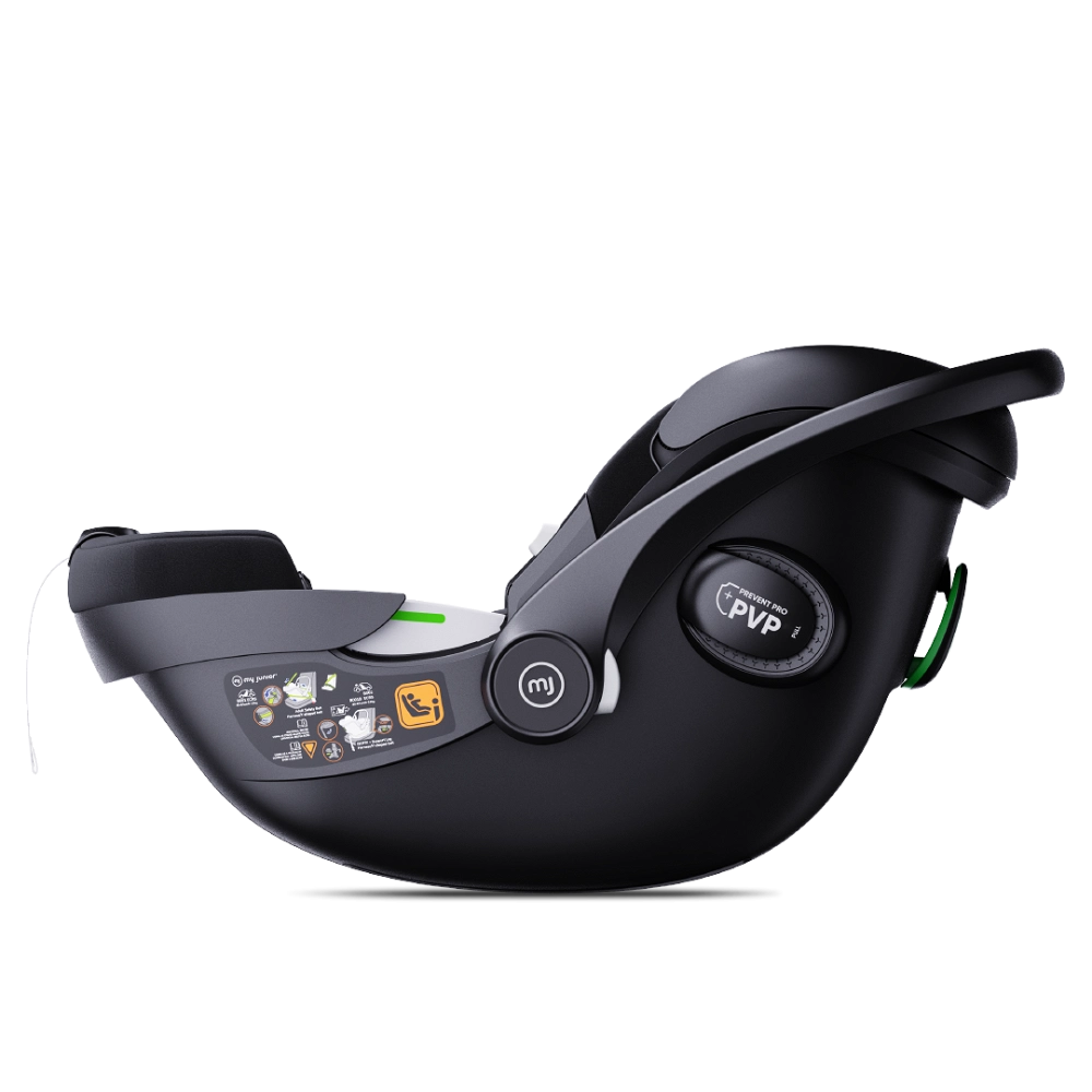 my junior AURA PRO i-Size Babyschale Schwarz