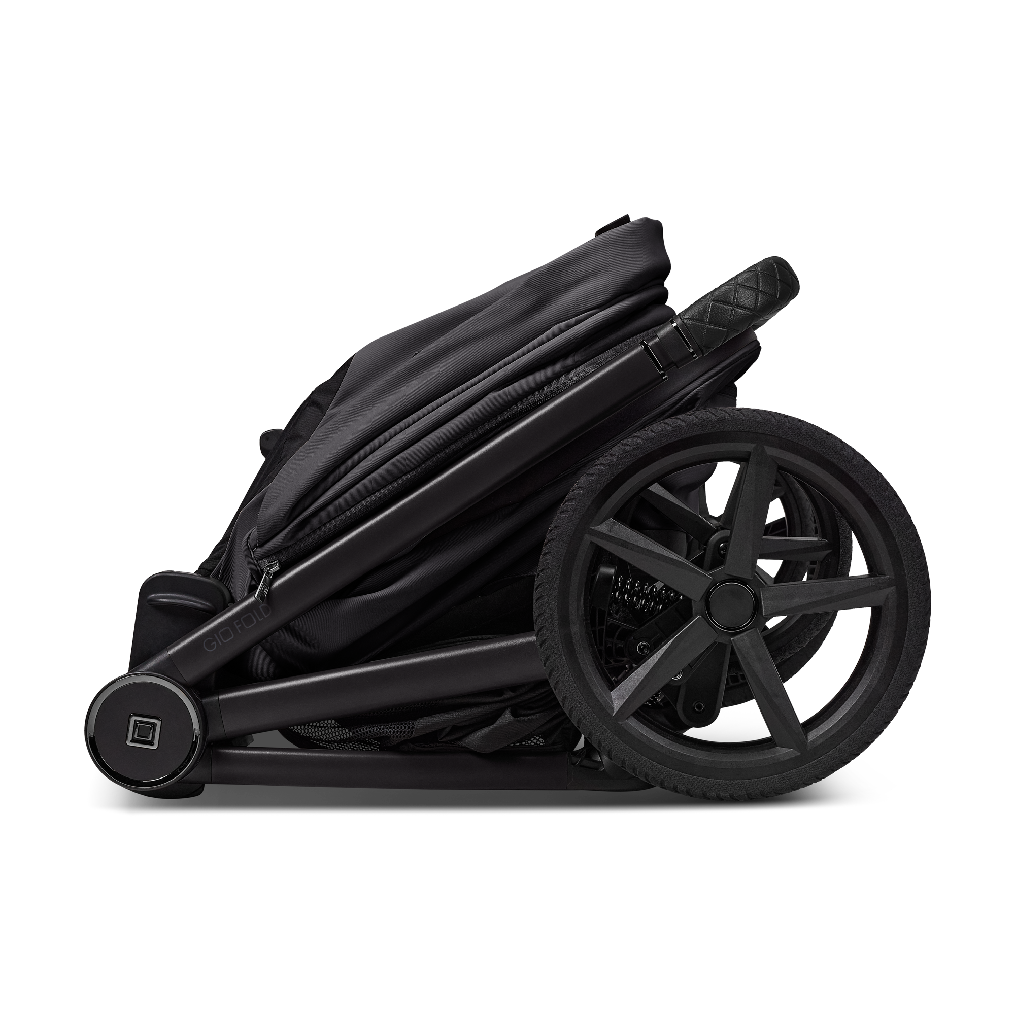 Moon GIO Fold Kombikinderwagen Onyx mit Lightweight-Rädern