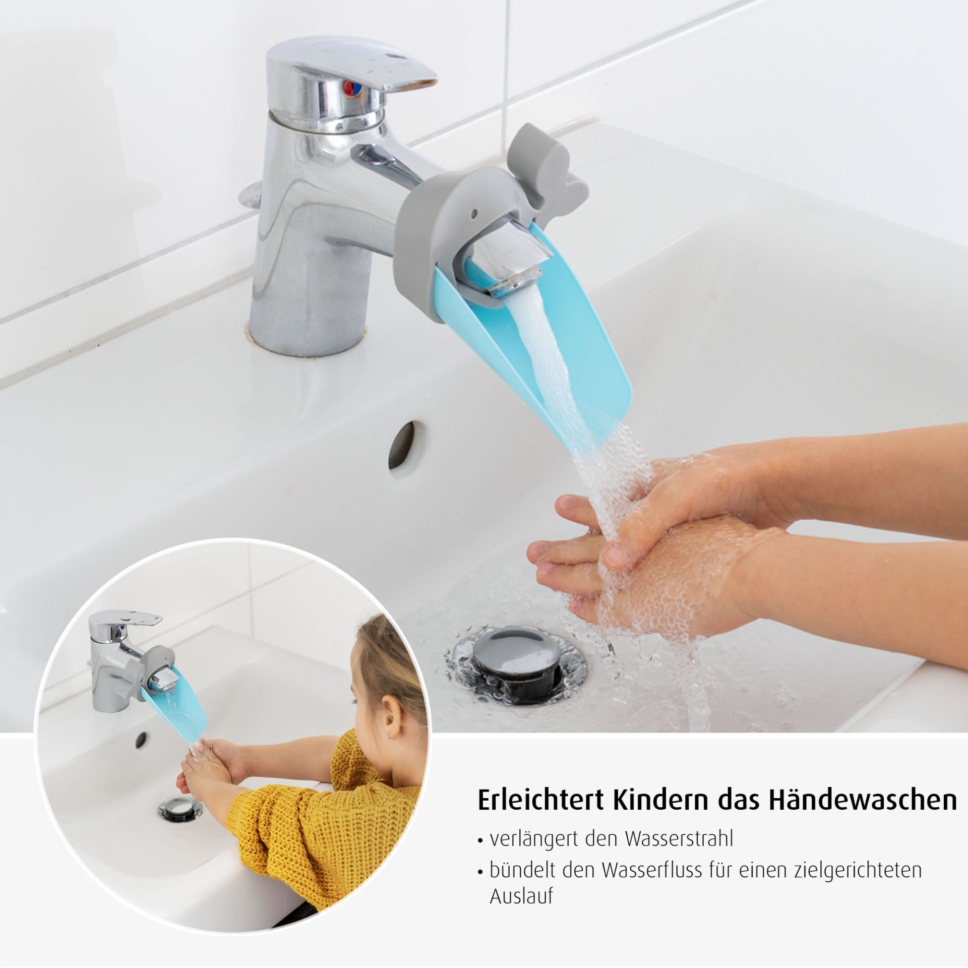 Reer MyHappyBath Extender Wasserhahn-Verlängerung