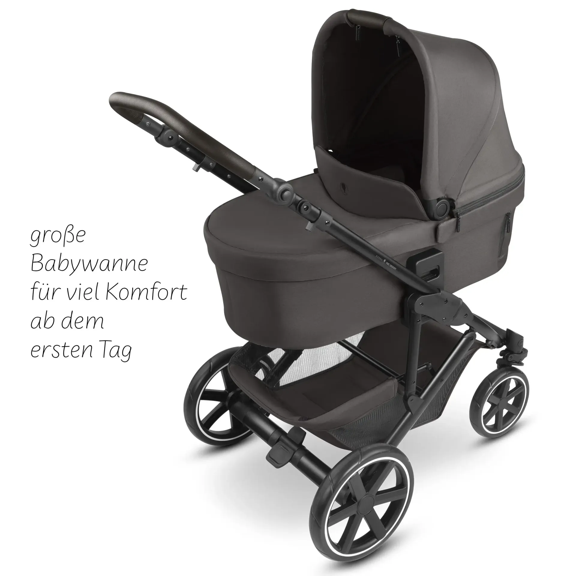 ABC Design Sierra 3in1 Kinderwagen-Set Nut