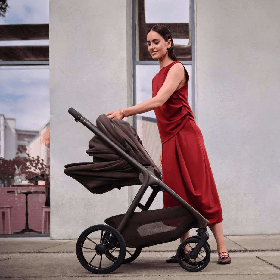 Maxi Cosi Oxford + 5in1 Kinderwagen-Set Moon Graphite inkl. Babyschale Moon Graphite und Base