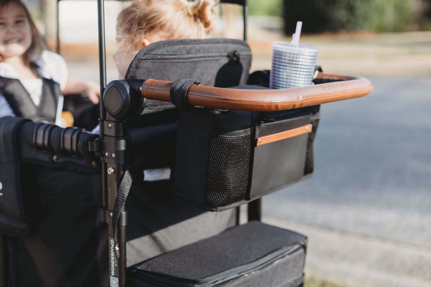 Wonderfold Elternkonsole Schwarz 2-Sitzer