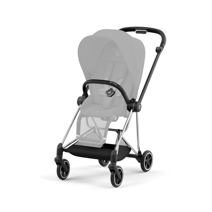 CYBEX MIOS Rahmen Chrome Schwarz inkl. Sportsitz Aufsatz CYBEX MIOS Rahmen Chrome Schwarz inkl. Sportsitz Aufsatz