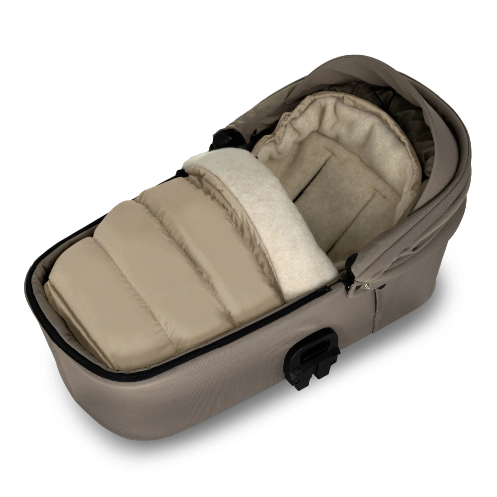 my junior ThermoWool 3in1 Fußsack Naptime Latte