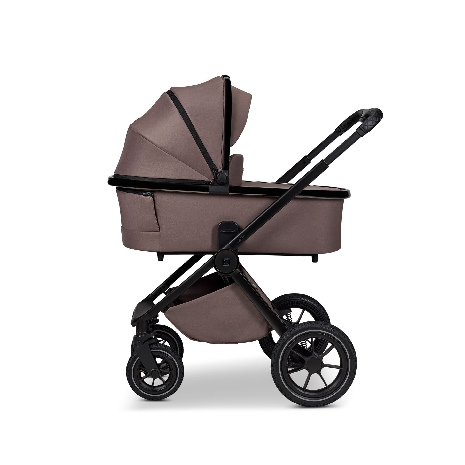Moon GIO+ Kombikinderwagen Tonka Set 3in1 inkl. Cybex Cloud T plus Mirage Grey i-Size Babyschale