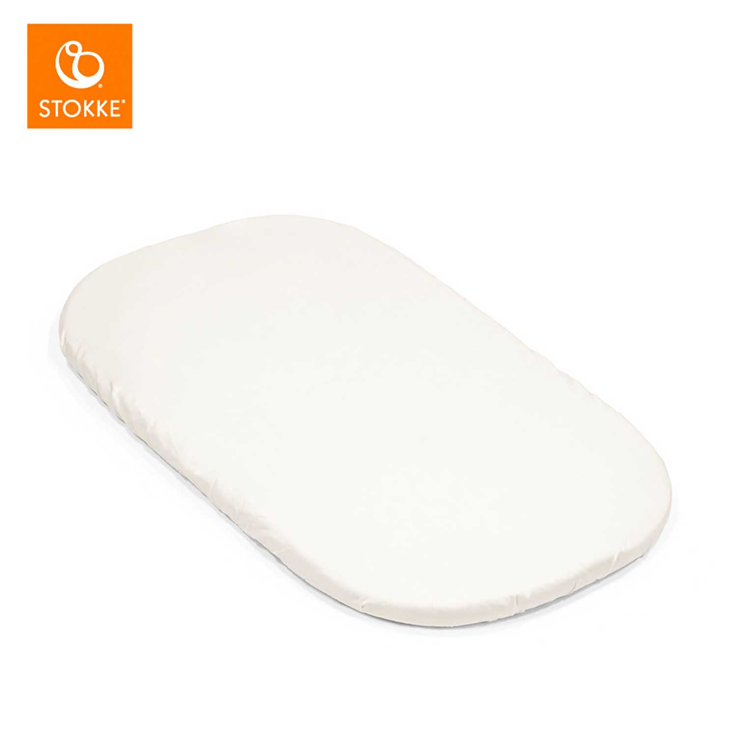 Stokke Snoozi Spannbettlaken - beige/weiß -2 Stück Stokke Snoozi Spannbettlaken - beige/weiß -2 Stück