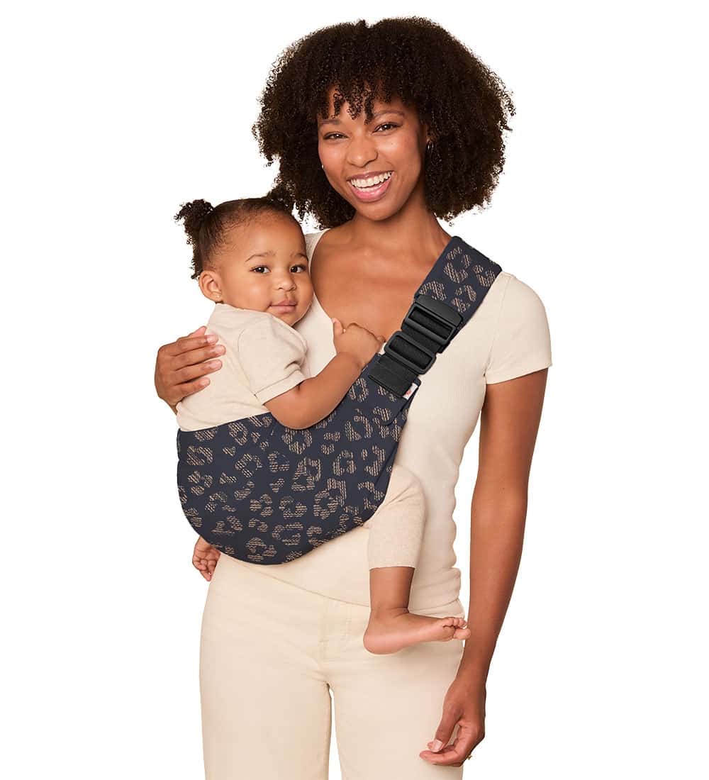 Ergobaby Upsie Hüfttrage Black Leopard