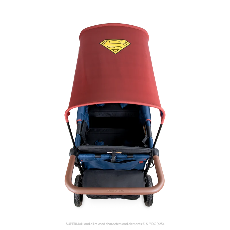 Wonderfold Superman 4-Sitzer-Kinderwagen