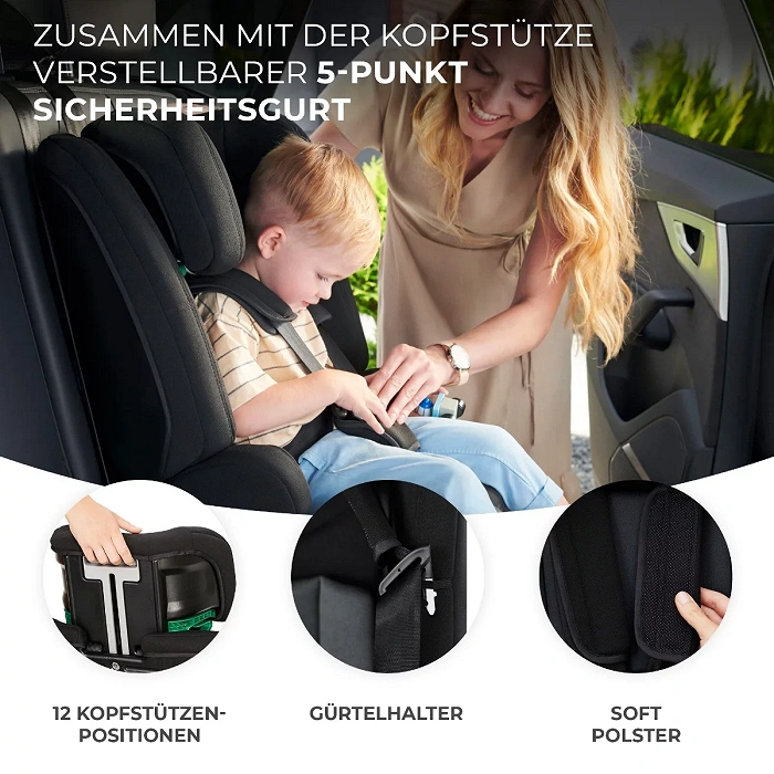 Kinderkraft Kindersitz Safety Fix 2 black Kinderkraft Kindersitz Safety Fix 2 black