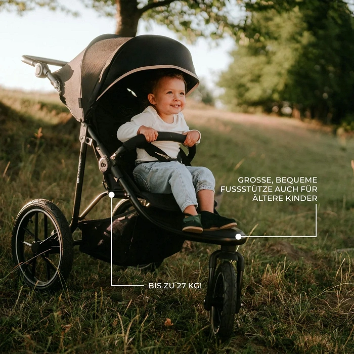 Kinderkraft Sportwagen 3 Räder HELSI 2 Black Kinderkraft Sportwagen 3 Räder HELSI 2 Black