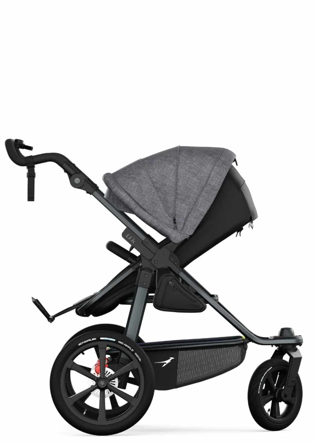TFK Pro - Kombikinderwagen (inkl. Sicherheitskit bis zum 31.07.2025) - premium grau