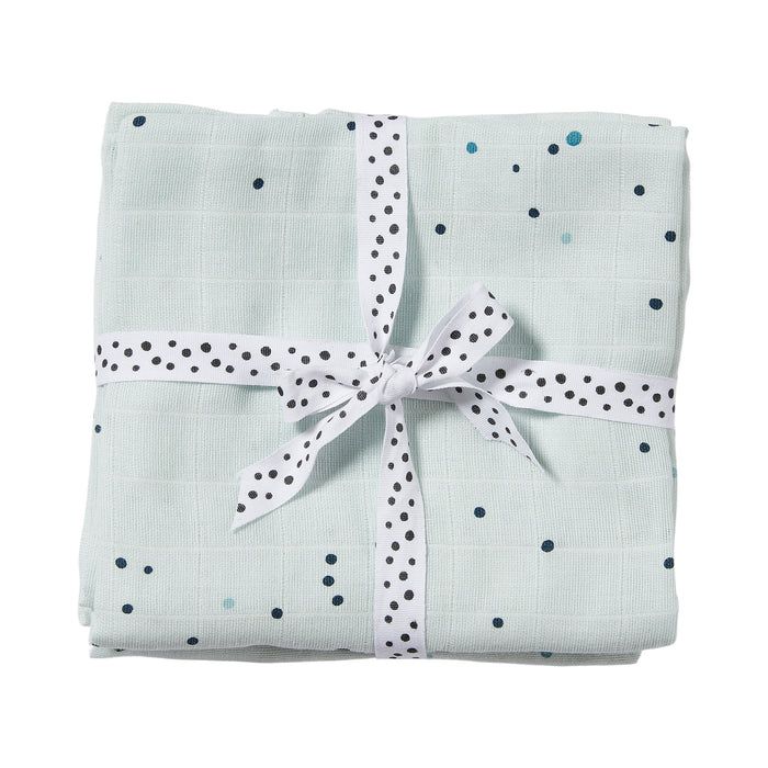 Done by Deer Mullwindel Wraps 2 Stück - Dreamy Dots