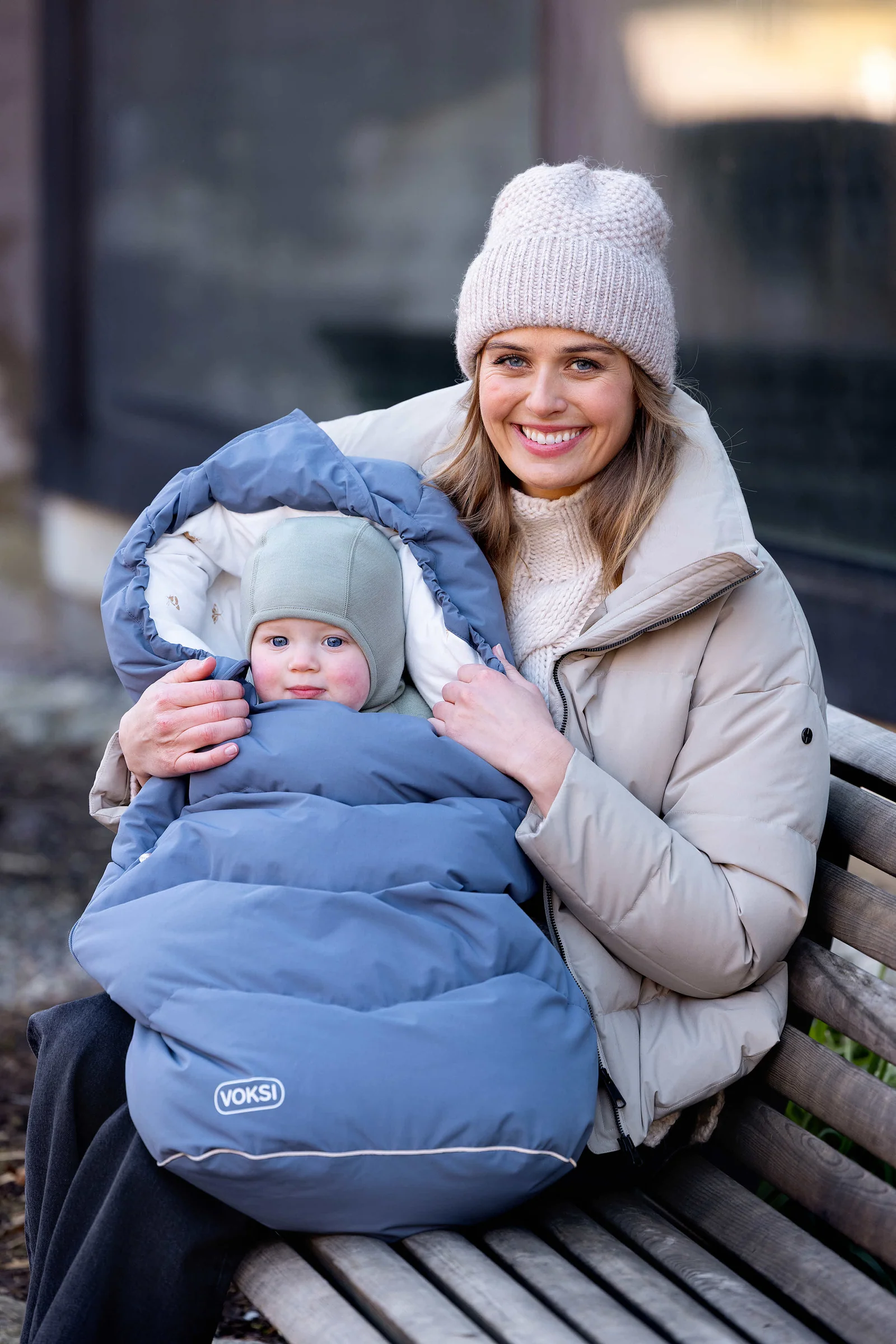 VOKSI Urban Schlafsack Walnut Wings
