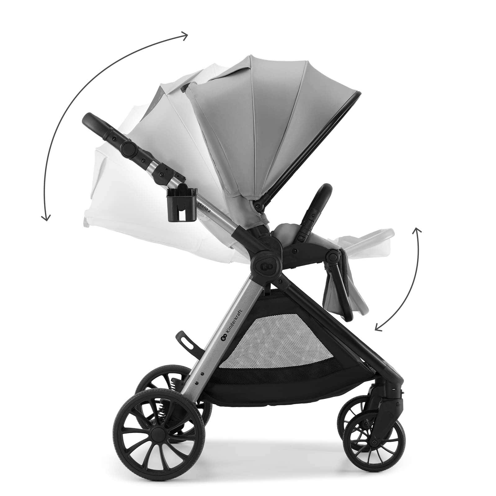 Kinderkraft VESTO 2 Schwarz