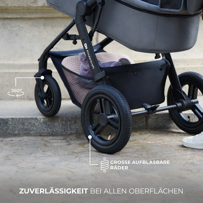 Kinderkraft Kinderwagen 3in1 Moov 2 Air beige Kinderkraft Kinderwagen 3in1 Moov 2 Air beige