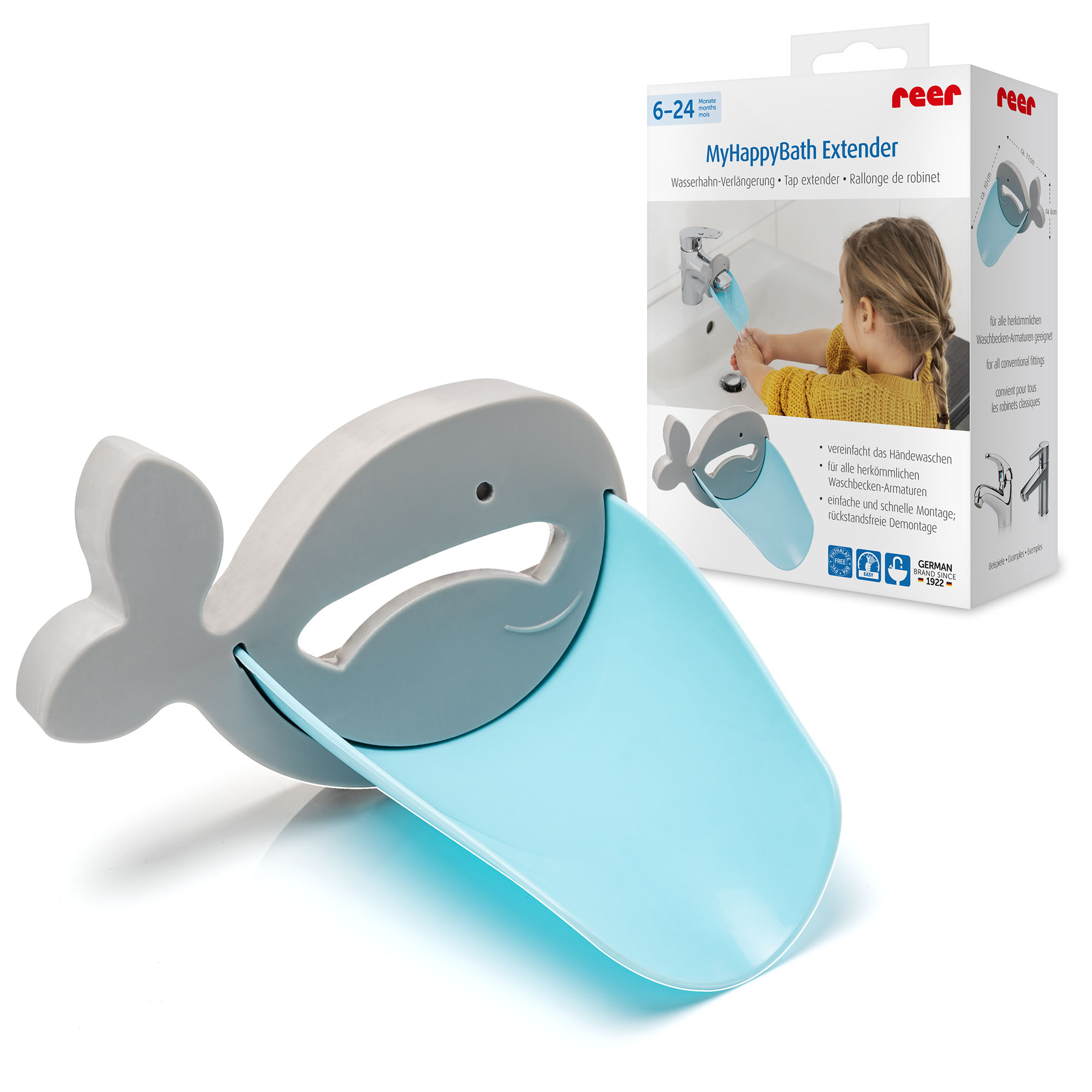 Reer MyHappyBath Extender Wasserhahn-Verlängerung Reer MyHappyBath Extender Wasserhahn-Verlängerung