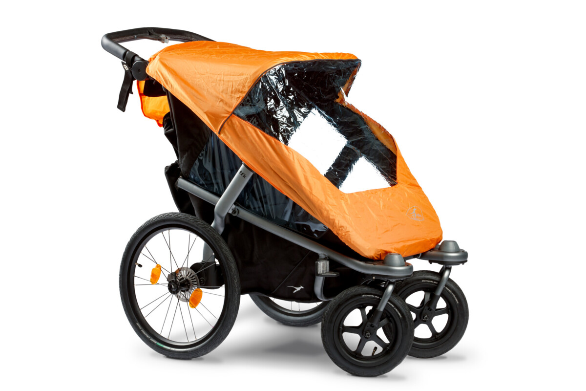 TFK Velo 2 Fahrradanhänger/ Kinderwagen inkl. Deichsel