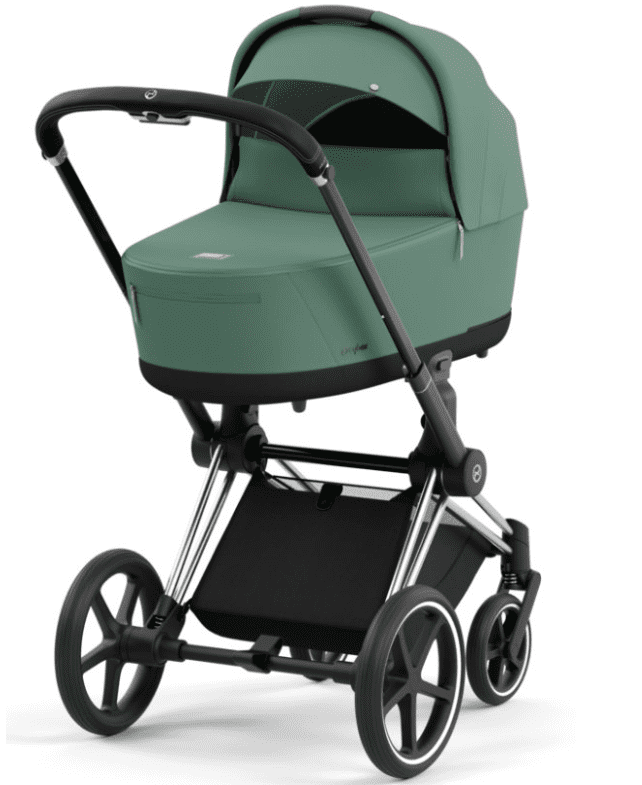 CYBEX PRIAM Kombikinderwagen chrome schwarz leaf green CYBEX PRIAM Kombikinderwagen chrome schwarz leaf green