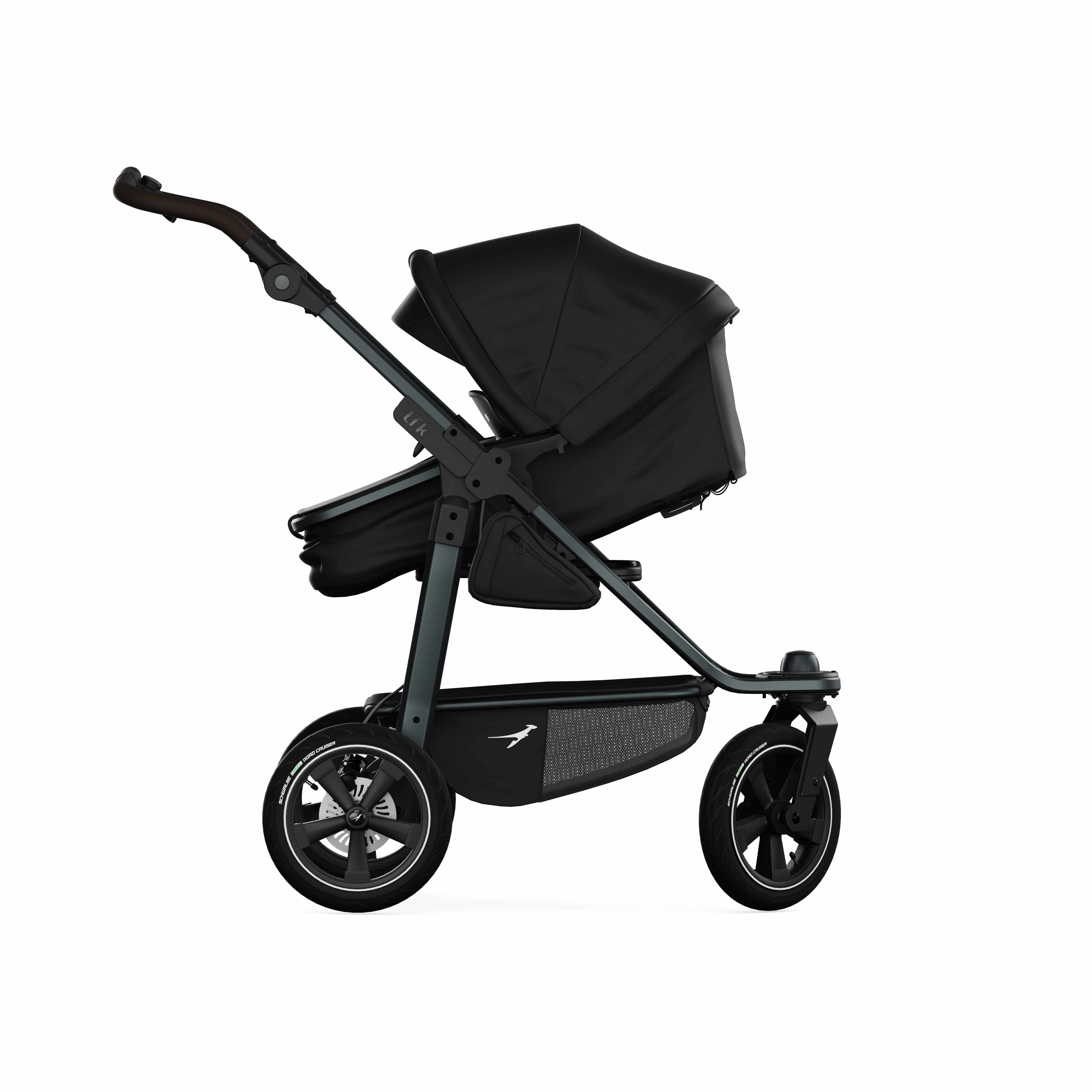 TFK Mono 3 Kombikinderwagen Luftrad-Set - schwarz TFK Mono 3 Kombikinderwagen Luftrad-Set - schwarz