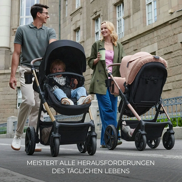 Kinderkraft Kinderwagen 3in1 Moov 2 Air beige Kinderkraft Kinderwagen 3in1 Moov 2 Air beige