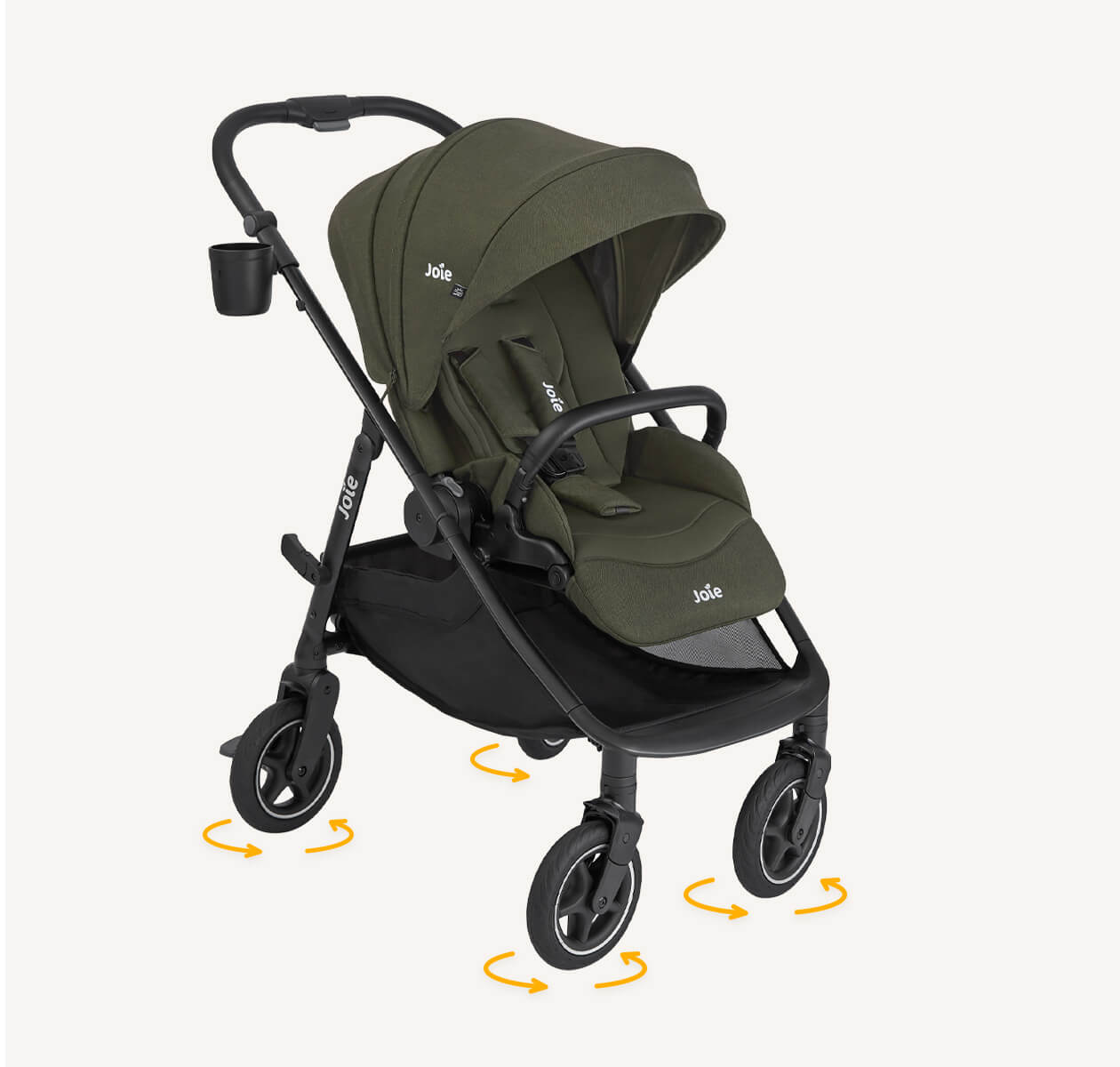 Joie Versadrift Fern – Flexibler Multi-Mode Kinderwagen ab Geburt mit 360°-Schwenkrädern vorne & hinten. Wendbarer Sitz, flache Liegeposition, Travel-System kompatibel, einhändig faltbar & hoher Fahrkomfort für Alltag und Reisen. Joie Versadrift Fern – Flexibler Multi-Mode Kinderwagen ab Geburt mit 360°-Schwenkrädern vorne & hinten. Wendbarer Sitz, flache Liegeposition, Travel-System kompatibel, einhändig faltbar & hoher Fahrkomfort für Alltag und Reisen.