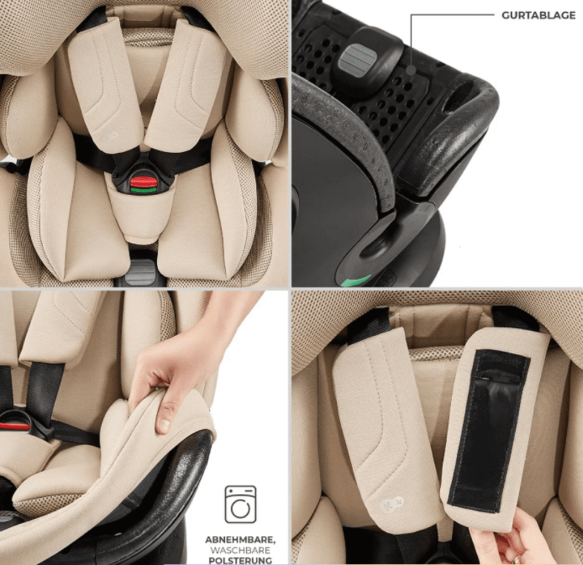 Kinderkraft Autositz XPEDITION 3 i-Size beige Kinderkraft Autositz XPEDITION 3 i-Size beige