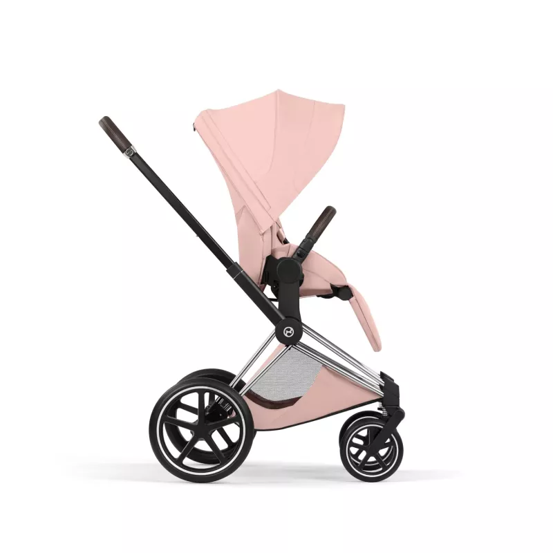  Cybex Priam Sportwagen Style Kollektion Chrome Brown / Peach Pink